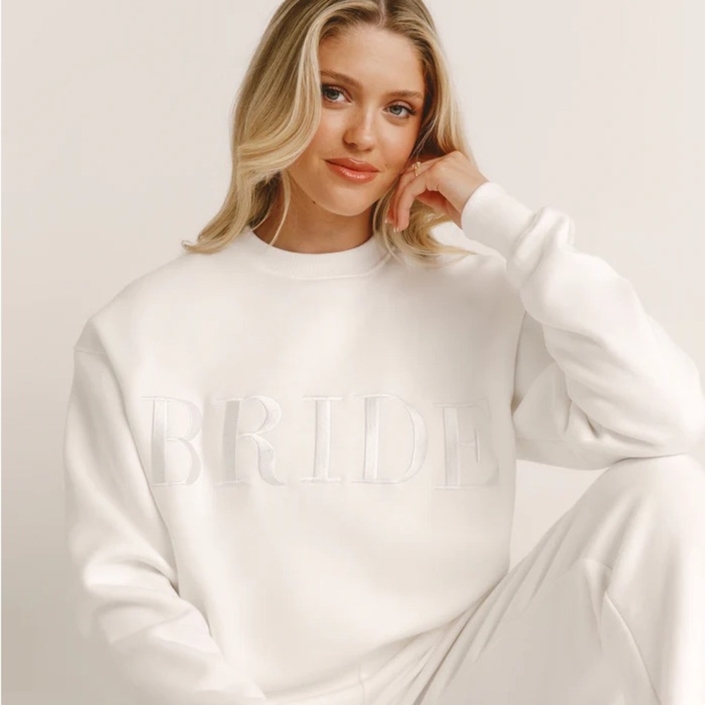 White Bride Sweatshirt